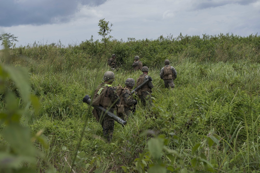 2nd Battalion, 8th Marine Regiment conducts field exercise during CARAT Thailand