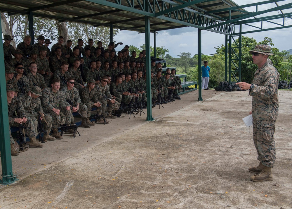 2nd Battalion, 8th Marine Regiment conducts field exercise during CARAT Thailand