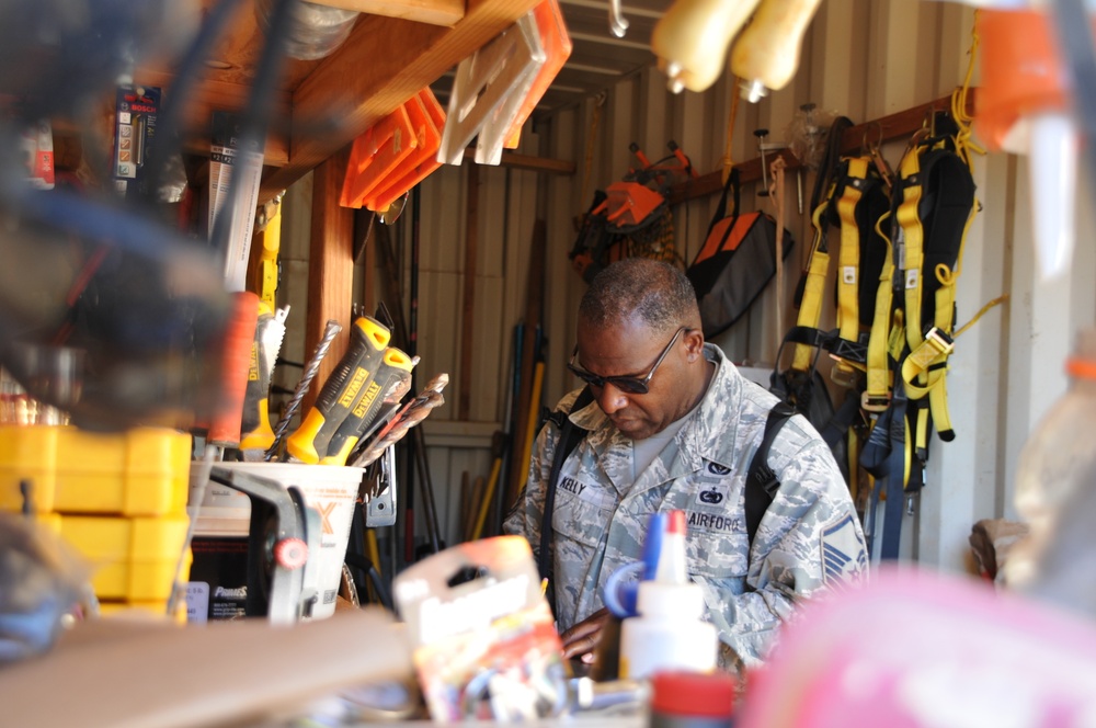 165th Civil Engineering Squadron Project Site Visit