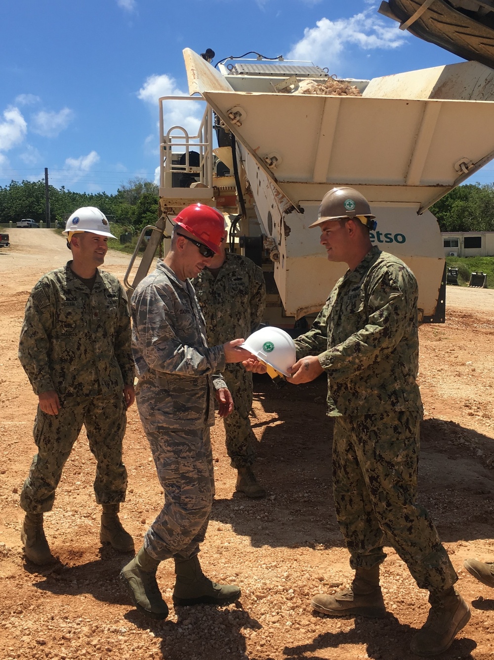 Naval Mobile Construction Battalion (NMCB) 11 Detachment Guam June 15th 2018