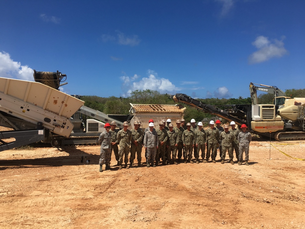 Naval Mobile Construction Battalion (NMCB) 11 Detachment Guam June 15th 2018