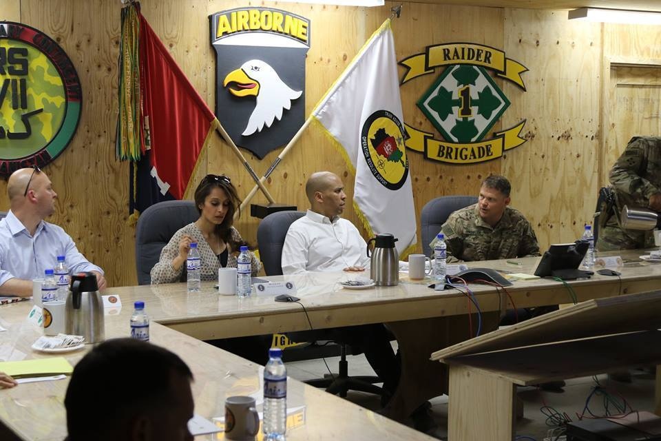 U.S. Sen. Cory Booker Visits TAAC-E