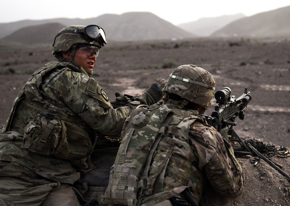 10th Mountain Division Conducts Team Live Fire Training
