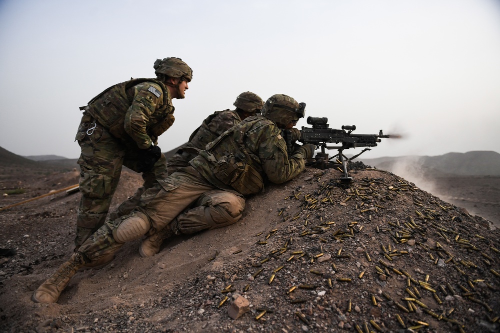 10th Mountain Division Conducts Team Live Fire Training