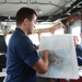 U.S. Coast Guardsmen Works at Tradewinds 2018