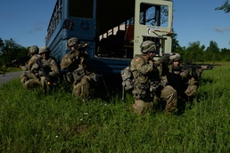 New York Army National Guard Soldiers with the 206th Military Police Company Conduct Annual Training