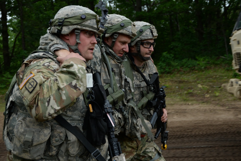 New York Army National Guard Soldiers with the 206th Military Police Company Conduct Annual Training