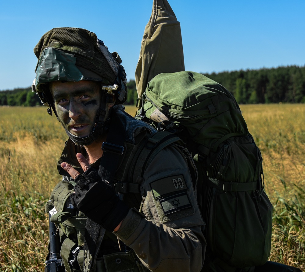 Israeli Defense Forces Paratrooper