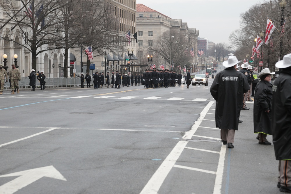 58th Presidential Inauguration parade