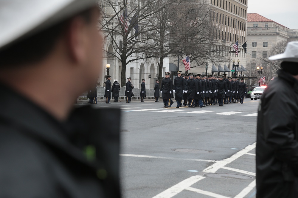 58th Presidential Inauguration parade