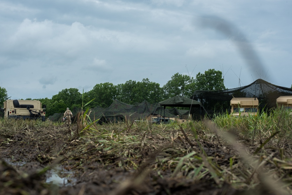 Oklahoma National Guard 45th Field Artillery Brigade prepares forces in warfighter exercise