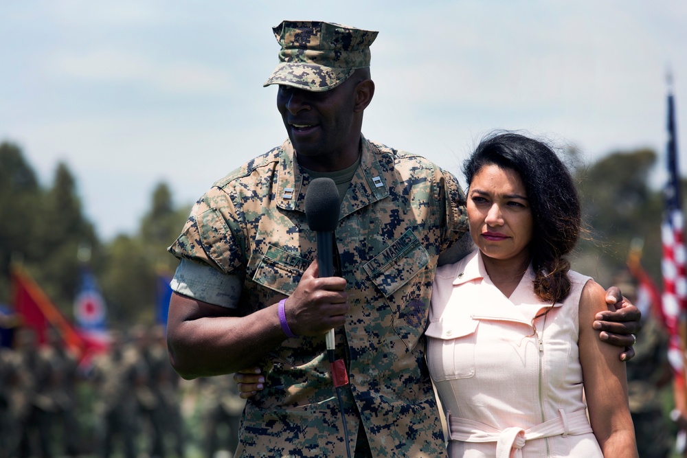 The importance of family: Marine retires after 25 years of service