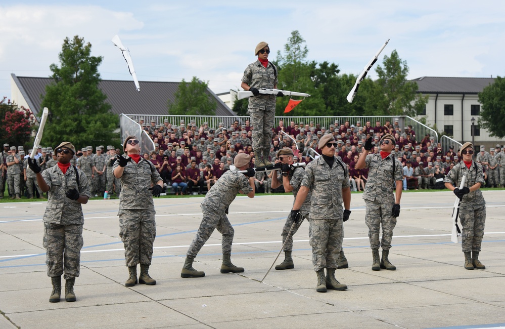 81st TRG Airmen compete in quarterly drill down