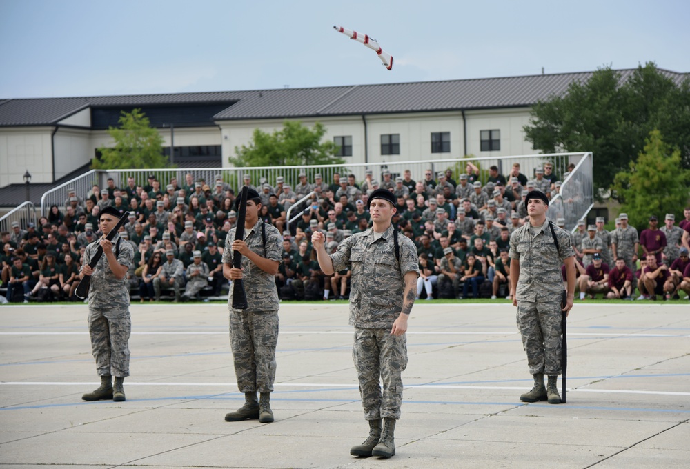 81st TRG Airmen compete in quarterly drill down
