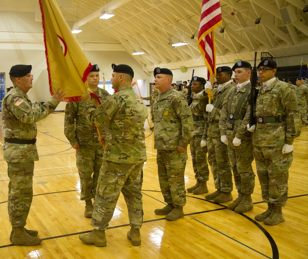 1st TSC STB Completes its First Change of Command and Responsibility at Fort Knox