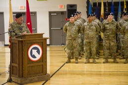 1st TSC STB Completes its First Change of Command and Responsibility at Fort Knox