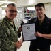 Good Conduct Award Ceremony on USS Gerald R. Ford (CVN 78)