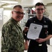 Good Conduct Award Ceremony on USS Gerald R. Ford (CVN 78)