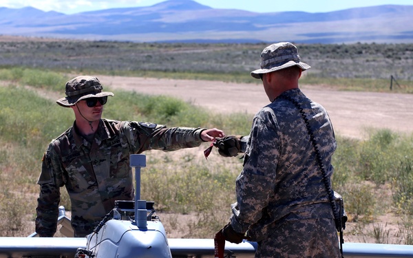 Delta Company, 898th Brigade Engineer Battalion Shadow Flight Operations