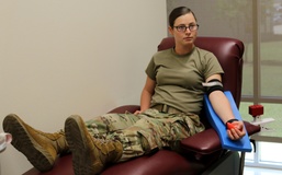 Steel Squadron hosts blood drive