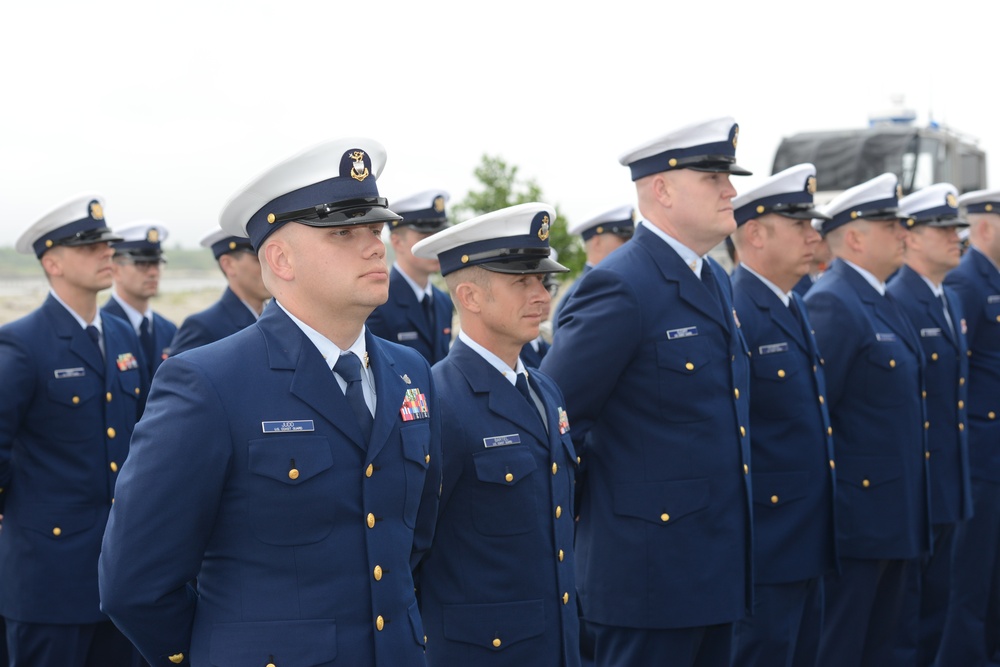 Station Cape Disappointment change of command