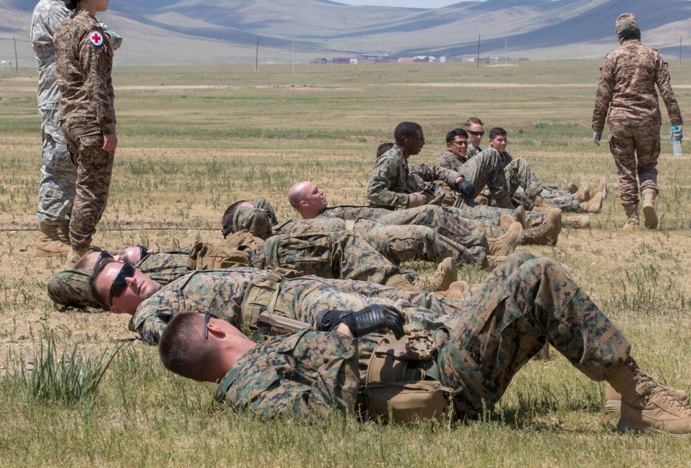 US Marines Participate in TCCC