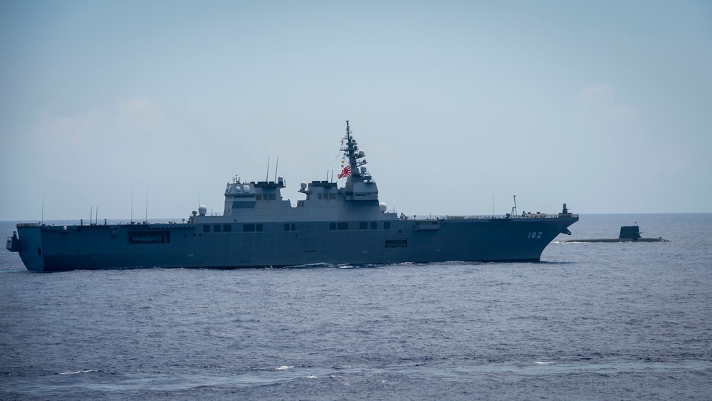 U.S. Navy, JMSDF, and Indian Navy complete Malabar 2018