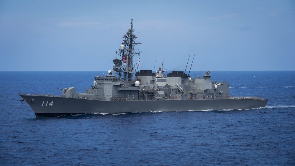 U.S. Navy, JMSDF, and Indian Navy complete Malabar 2018