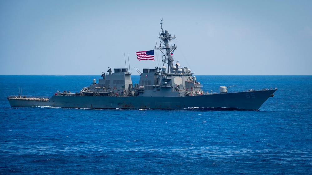 U.S. Navy, JMSDF, and Indian Navy complete Malabar 2018