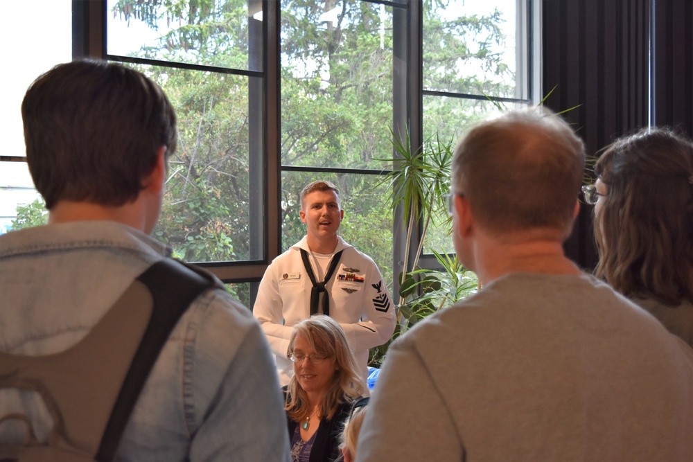 Navy Week Visits Fleischmann Planetarium