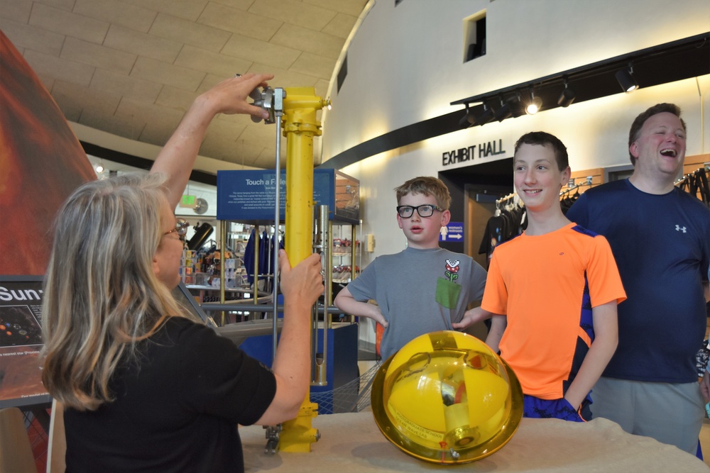 Navy Week Visits Fleischmann Planetarium