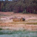 M142 High Mobility Artillery Rocket System (HIMARS) firing during Saber Strike 18