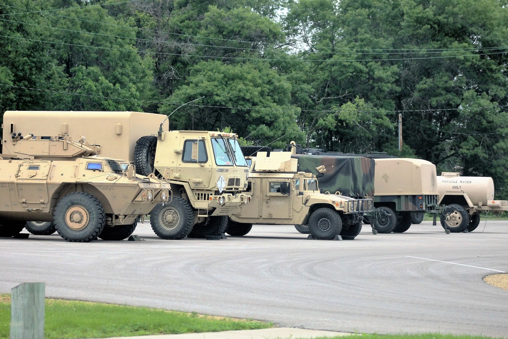 Exercise operations for CSTX 86-18-04 at Fort McCoy