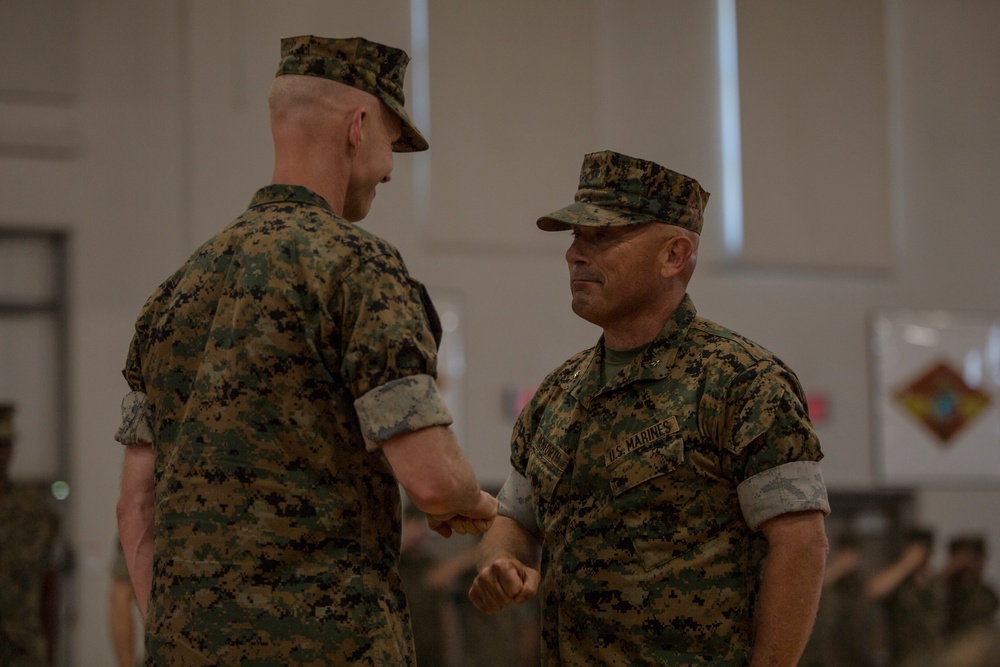 Parris Island Welcomes New Commanding General