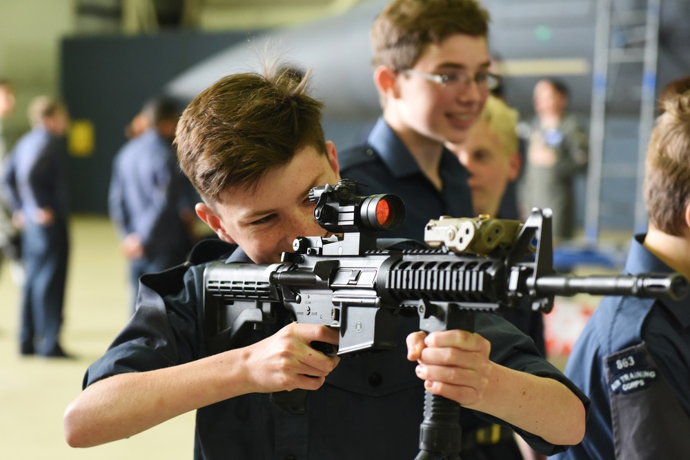 48th FW hosts RAF cadets