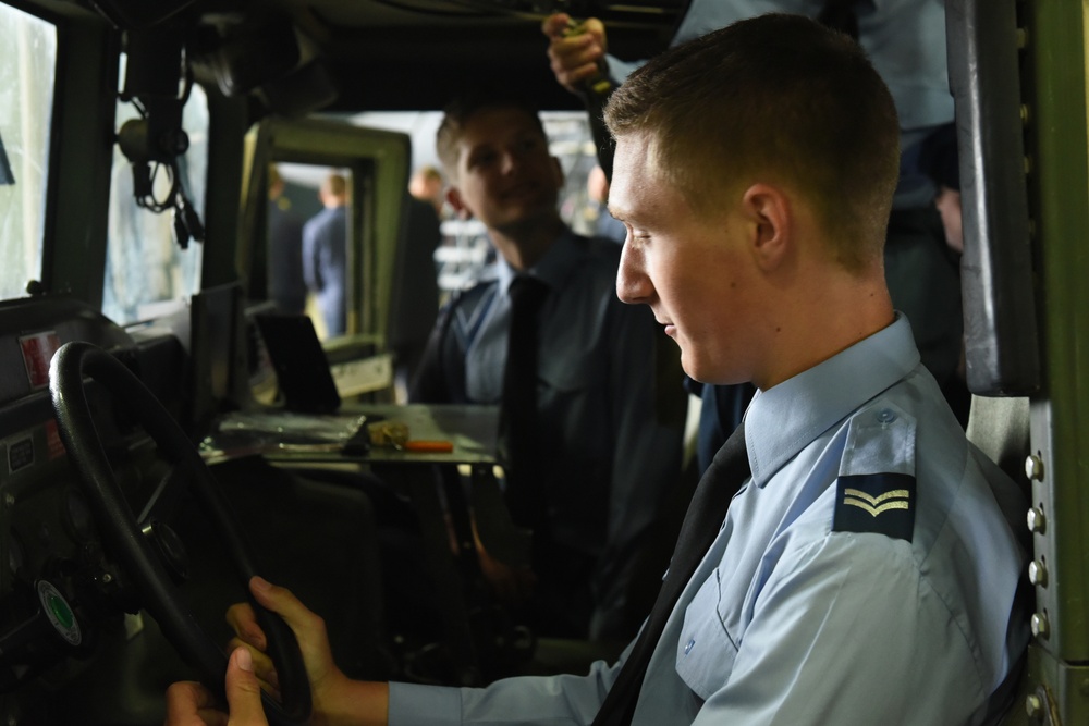 48th FW hosts RAF cadets