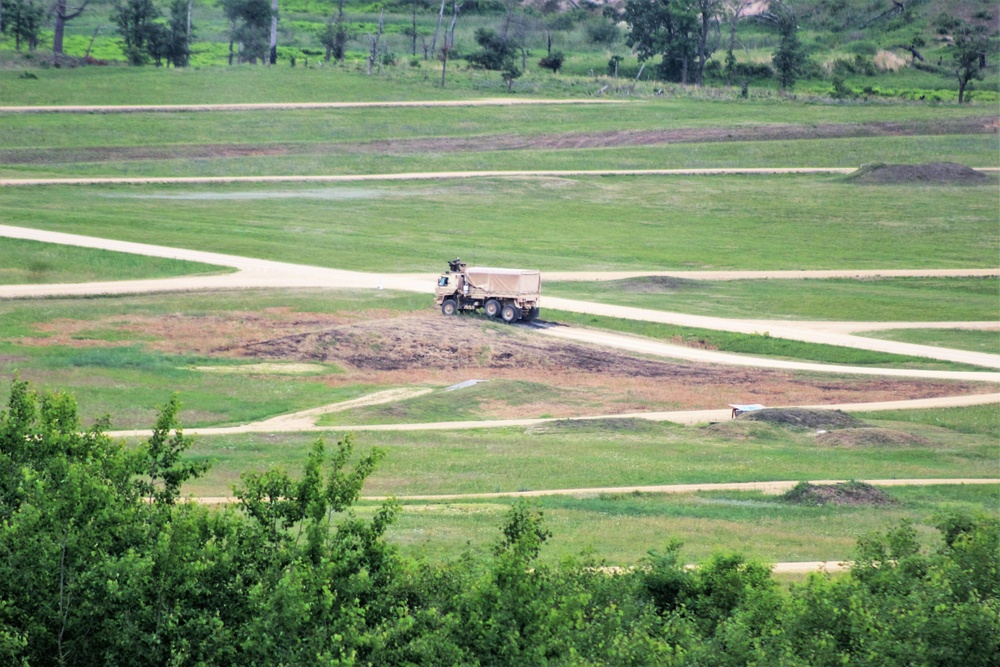 Exercise operations for CSTX 86-18-04 at Fort McCoy
