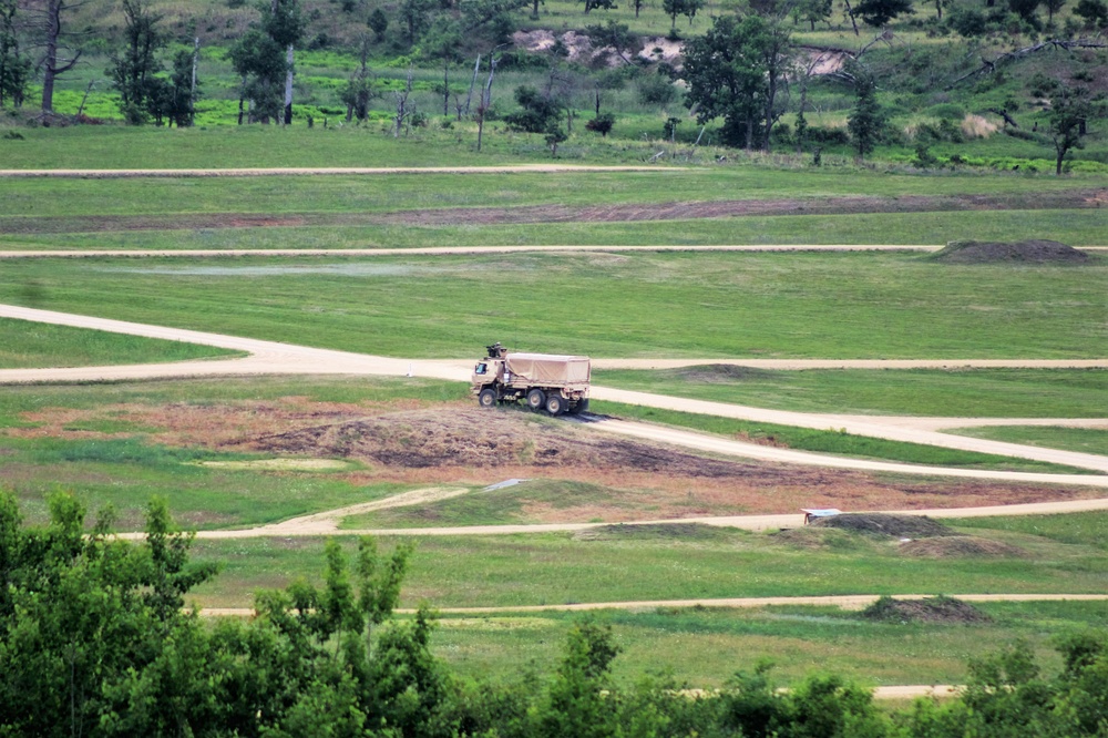 Exercise operations for CSTX 86-18-04 at Fort McCoy