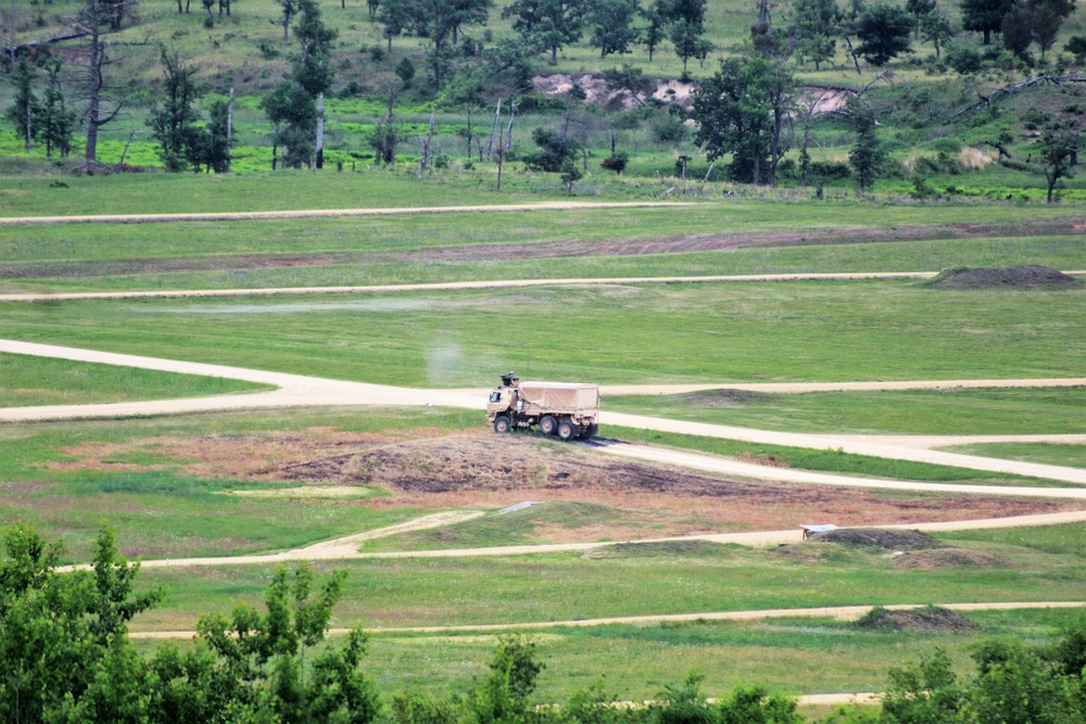 Exercise operations for CSTX 86-18-04 at Fort McCoy