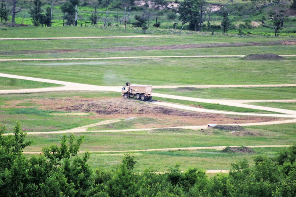 Exercise operations for CSTX 86-18-04 at Fort McCoy