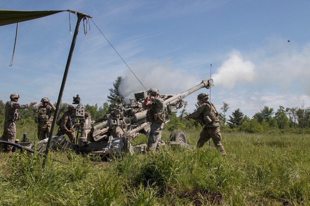 101st Field artillery Live Fire