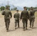 SPMAGTF-SC leaders visit Marines in Puerto Castilla