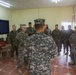 SPMAGTF-SC leaders visit Marines in Puerto Castilla