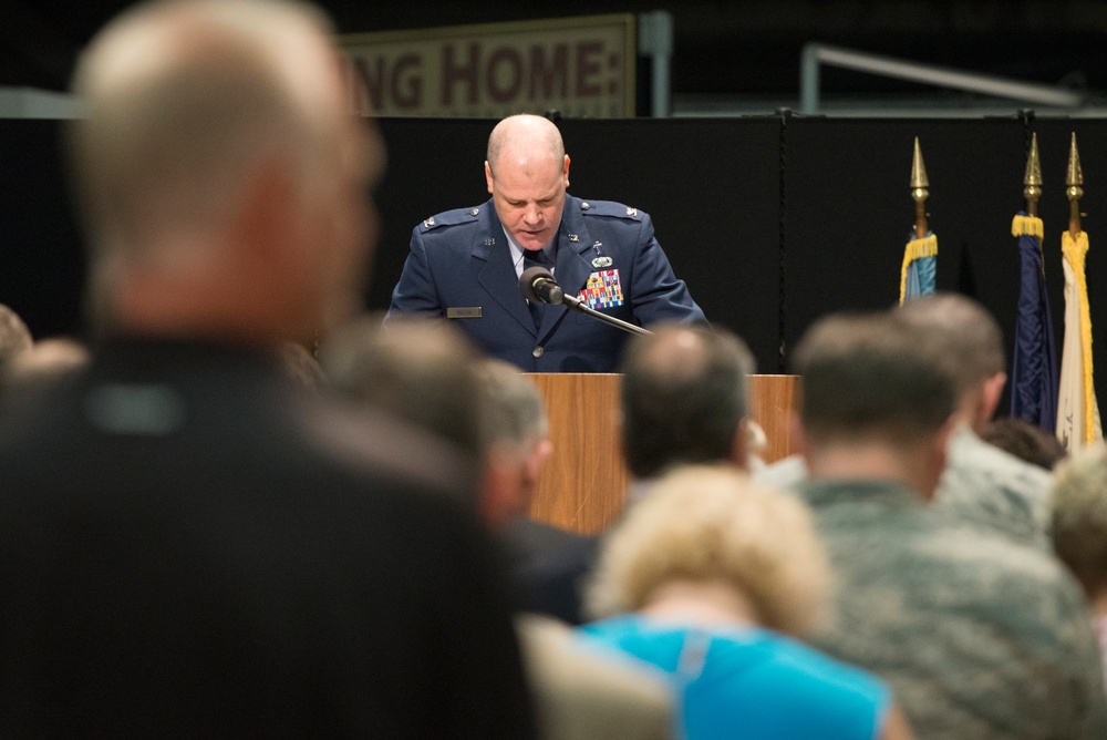 88th ABW Change of Command Ceremony