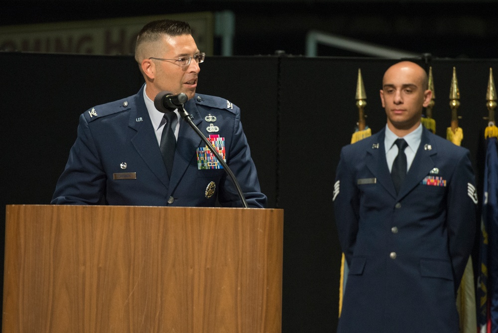 88th ABW Change of Command Ceremony