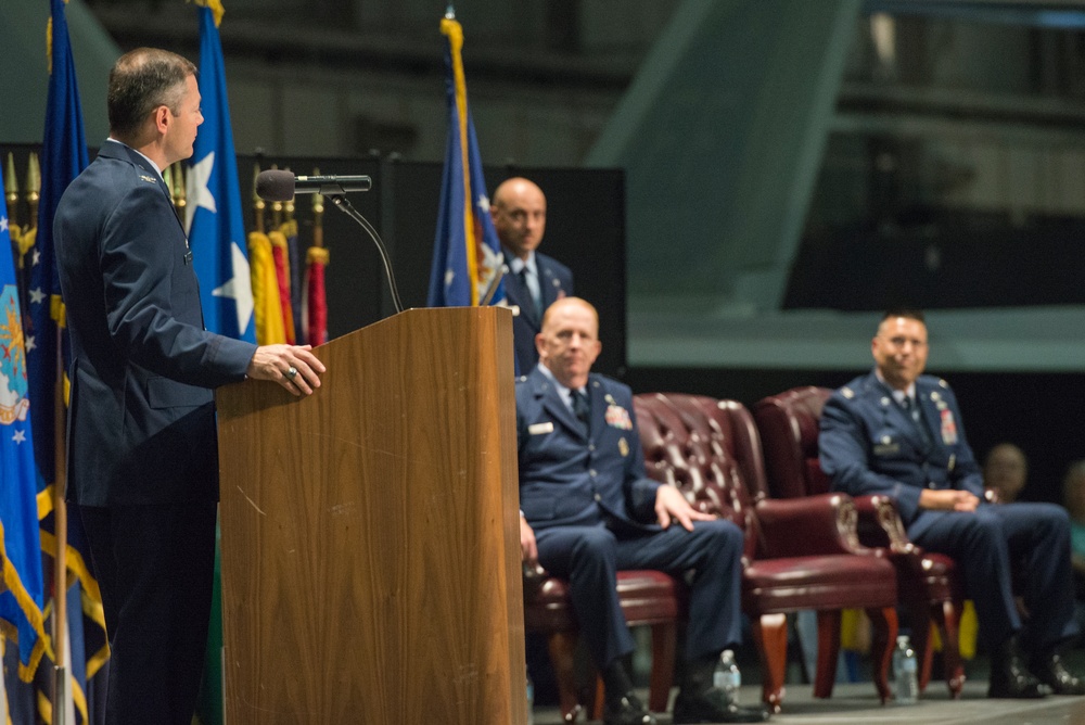 88th ABW Change of Command Ceremony