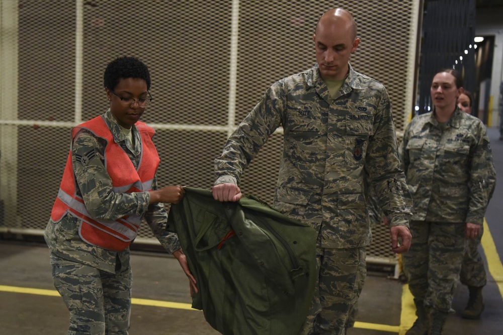 Airmen prepare for readiness exercise