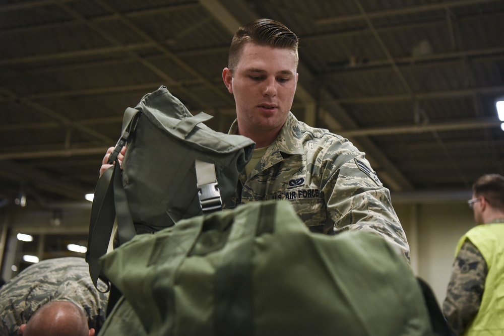 Airmen prepare for readiness exercise