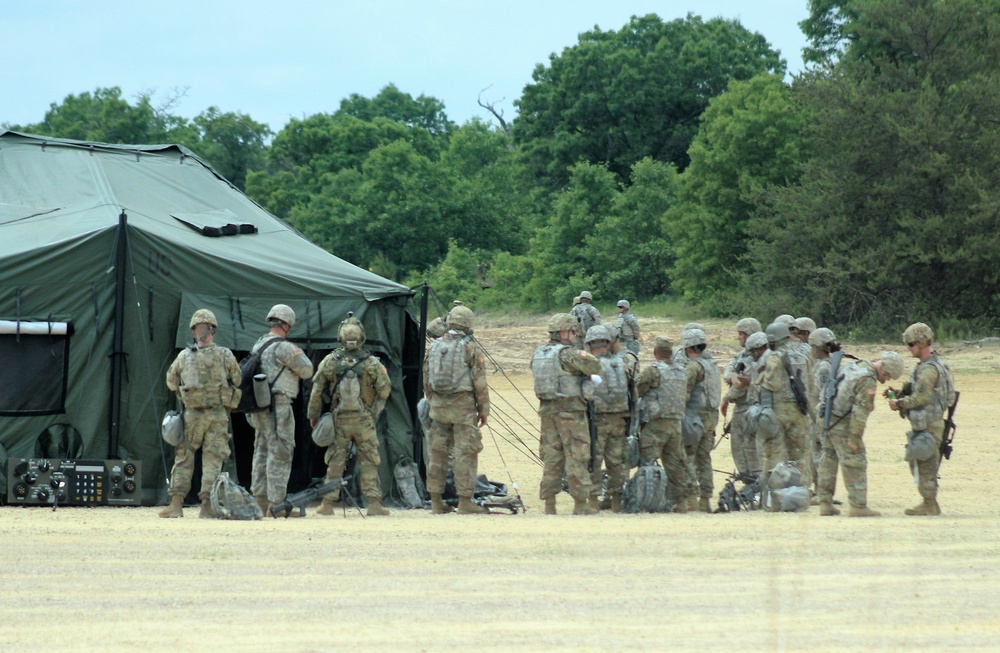 Exercise operations for CSTX 86-18-04 at Fort McCoy