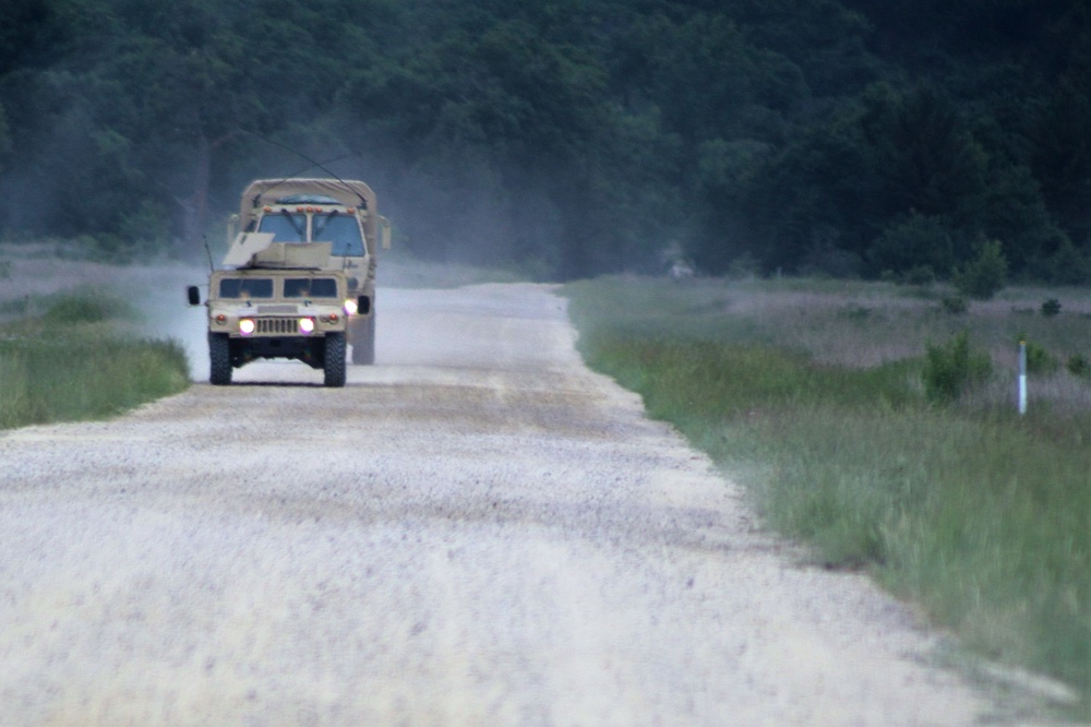 Exercise operations for CSTX 86-18-04 at Fort McCoy